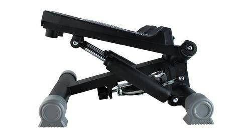 Степер поворотний з еспандером і монітором Trizand Тренажер міні степпер з еспандерами id_1105 фото