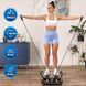Поворотний кроковий степпер Gymtek XST700 з ручками та еспандерами, кардіотренажер стійка для дому та схуднення, навантаження до 3100543321 фото 8