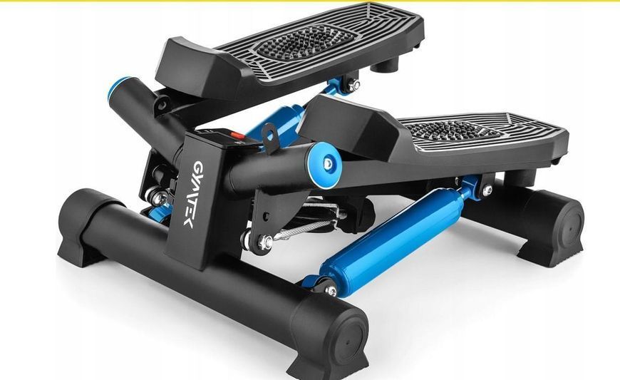 Степпер Gymtek з монітором, степпер тренажер, міні степпер, степпер для дому, степпер з еспандерами 2508291966 фото
