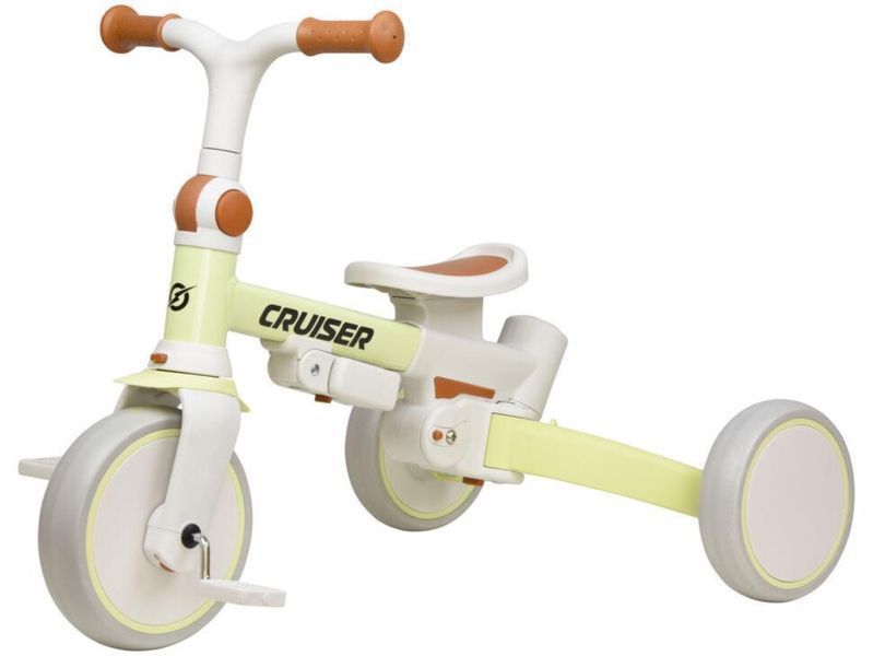 Дитячий триколісний велосипед біговел коляска Cruiser з батьківською ручкою велосипед велобіг для хлопчика, дитячий велосипед з id_1144 фото
