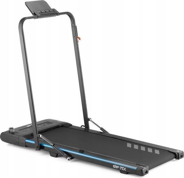 Електрична бігова доріжка Gymtek XT400 2-в-1 складана, домашній кардіотренажер для фітнесу та схуднення (до 10 км/год, id_1289 фото