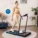 Електрична бігова доріжка Gymtek XT400 2-в-1 складана, домашній кардіотренажер для фітнесу та схуднення (до 10 км/год, id_1289 фото 7