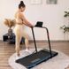 Електрична бігова доріжка Gymtek XT400 2-в-1 складана, домашній кардіотренажер для фітнесу та схуднення (до 10 км/год, id_1289 фото 6
