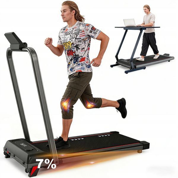 Електрична бігова доріжка P100 Stride Walking Pad з кутом нахилу 7%, компактна доріжка для ходьби під стіл для дому та офісу (10 3031298639 фото