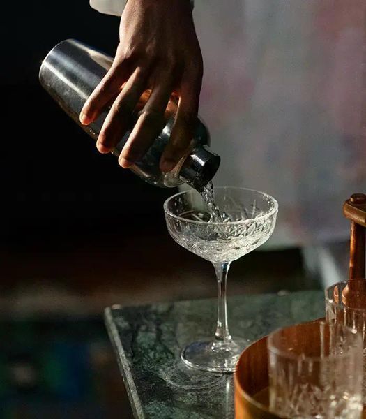 Професійний набір бармена з підставкою для створення коктейлів 23 предмета нержавіюча сталь шейкер барний набір id_1206 фото